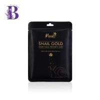 ราคา (1แผ่น) Moods Snail Gold Starry Facial Treatment Mask มาส์คหน้าหอยทอง 38มล. (23720410681)