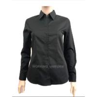 ราคา เสื้อเชิ้ตแขนยาวสีดำ หญิง (42650349158)