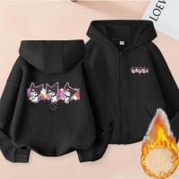 ราคา เสื้อกันหนาวซิปขึ้น Kuromi Sanrio ดีไซน์อนิเมะสำหรับฤดูใบไม้ร่วงและฤดูหนาว (48654165567)