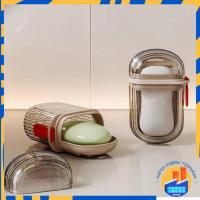 ราคา HPT Travel Soap Box Holder Bath Soap Box Portable Bath Soap Case Aesthetic (47153107989)