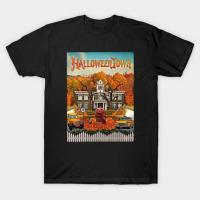 ราคา เสื้อยืด Vintage halloweentown art T-Shirt แท้ Cotton 100% เสื้อกีฬา ใส่เดินทาง การ์ตูน oversize (40615579565)