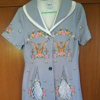 ราคา เดรสลายปักงานป้าย love is งานตามหา size m (5319687450)