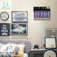 ราคา DOULADY ไม่เคยให้โลหะเหรียญ Hook ติดผนังผู้ถือกุญแจ 20 ตะขอสําหรับกีฬาเหรียญเสื้อ,หมวก,ผ้าขนหนูตกแต่งบ้าน TH (25797733560)