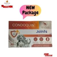 ราคา Condoquin บรรจุ 30 เม็ด แบบกล่อง อาหารเสริมบำรุงข้อในน้องหมาและแมว (Exp.07/2026) (43402052534)