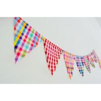 ราคา ธงประดับ ทำจากผ้าขาวม้า ยาว 3 เมตร (11316396540)