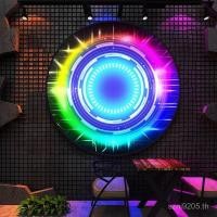 ราคา ภาพจิตรกรรมฝาผนังส่องสว่างภาพวาดตกแต่งบาร์บาร์ เคทีวี โคมไฟแสงนีออนโรงแรมภาพลวงตาเทคโนโลยีแพคเกจภาพวาดสร้างสรรค์รับประทานอาหาร ส4ไทย (56705641338)