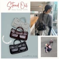 ราคา Stand OilChubby Half Bag 3 Color ของแท้100%นำเข้าจากเกาหลี [ จัดส่งจากเชียงใหม่ภายใน24ชั่วโมง ] (27613651204)