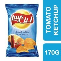 ราคา Lay's Tomato Ketchup Potato Chips 170g ++ เลย์ มันฝรั่งทอดกรอบรสซอสมะเขือเทศ 170 กรัม (7979937657)