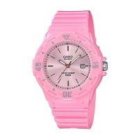 ราคา Casio Standard นาฬิกาข้อมือผู้หญิง สายเรซิ่น รุ่น LRW-200,LRW-200H,LRW-200H-4E4 - สีชมพู (1882945580)