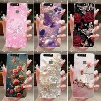 ราคา สําหรับ Huawei P9 EVA-L29 L09 กรณี Huawei P9 Plus VIE-L29 L09 ฝาครอบใสแฟชั่นหรูหราผีเสื้อดอกไม้ซิลิโคนอ่อนนุ่มเยลลี่เคสโทรศัพท์ (54805931237)