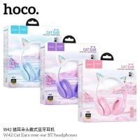ราคา HOCO W42 หูฟังแมว แต่งไฟ LED สุดน่ารัก หูฟังบลูทูธเฮดโฟน BT 5.3 รองรับสาย AUX / TF Card คุณภาพเสียงดี HiFi แบต10ชม (42273547959)