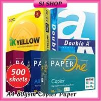 ราคา A4 80gsm กระดาษเครื่องถ่ายเอกสาร A4 Photostat กระดาษ A4 IK สีเหลือง A4 Double A4 PaperOne 80gsm 85gsm A4 กระดาษ 复纸 (43455118744)