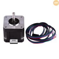ราคา [2025 Super Sale]42 Stepper Motor 2 เฟส 0.9 องศามุมขั้นเสียงต่ํา 17HS4401S Stepping Motor พร้อมสาย 1 ม. สําหรับเครื่องพิมพ์ CNC 3D (44207886367)