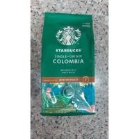 ราคา Starbucks single origin colombia medium roast เมล็ดกาแฟแท้ 200g. (50753180473)