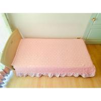 ราคา ผ้าปูรองนอน/ผ้าคลุมเตียง (กระโปรงเตียง) ขนาด 3.5ฟุต สีชมพูลายวงกลมกราฟฟิก (สภาพใหม่) มือสองขายตามสภาพ เกาหลีแท้ (26978842789)