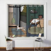 ราคา ผ้าม่านหน้าต่างกันUV ผ้าม่านหน้าต่าง ลายการ์ตูน (10008090754)