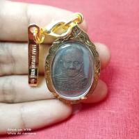 ราคา จี้เหรียญพ่อท่านคล้ายหน้าตรง เนื้อทองแดงเลี่ยมทองไมคร่อน พร้อมแหนบทอง งานสวยเกรด AAA เน้นสวยงาม (7937763294)
