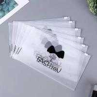 ราคา กระเป๋าจัดเก็บซิปล็อค TRANSPARENT WITH FASHION MOTIF / กระเป๋าเดินทาง (20668196440)