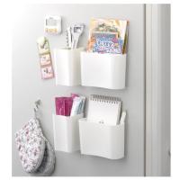 ราคา Inomata กล่องเก็บของขนาดเล็ก แบบพลาสติกนุ่มติดแม่เหล็กสำหรับติดตู้เย็นมีให้เลือก 2 ขนาด (16189490741)