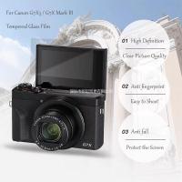 ราคา ตัวป้องกันหน้าจอสําหรับ Canon G7X2 G7X3 G7X Mark II G7X Mark III กล้องดิจิตอล,กระจกนิรภัยป้องกันรอยขีดข่วนฮาร์ดฟิล์มป้องกันโล่ปกยาม (29685952880)