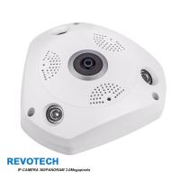 ราคา REVOTECH กล้องวงจรปิด IP-Camera 360องศา Panorama 3.0Megapixels Wi-Fi (367894413)