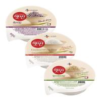 ราคา CJ White Rice Hatban/cooked sprouted brown rice/cooked black rice 210g (18781147739)