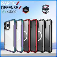 ราคา Raptic X-Doria Defense Shield สําหรับ iPhone 15 Pro Max 15 15 Pro 15 Plus Case, กันกระแทกป ้ องกัน Clear Case, ทหารเกรด 10ft Drop Tested, กรอบอลูมิเนียมทนทาน (25800953090)