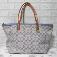 ราคา กระเป๋า coach ผ้าลายซี มือสอง ของแท้ % (2869957365)