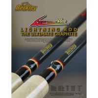ราคา #Berkley_Lightning_Rod_เหลือง_ส้ม_แดง_สปินนิ่ง8ฟุต (4180498469)