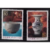 ราคา J086 แสตมป์ญี่ปุ่นใช้แล้ว Prefectural Stamps - Kagoshima ปี 1998 ใช้แล้ว สภาพดี ครบชุด 2 ดวง (18573209093)