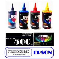 ราคา หมึกเติม Epson Precock 500 ml. เกรดพรีเมียม ใช้ได้กับเครื่อง Epson ได้ทุกรุ่นให้สีสวยสดสินค้าคุณภาพเทียบเท่าเกรด A (18957031231)