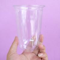 ราคา [CS20-1000] แก้วแคปซูล แก้วพลาสติกใส เนื้อ PET ขนาด 20oz ปากกว้าง 98 มม. 1 ลัง บรรจุ 1,000 ใบ (ไม่รวมฝาแก้ว) (1470376283)