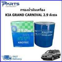 ราคา กรองน้ำมันเครื่อง KIA Grand Carnival 2.9 ดีเซล ราคา/ลูก (41508252946)