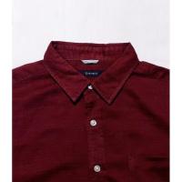 ราคา Rageblueเชิ้ตลินินผสม สีแดงไวน์ (25760818148)