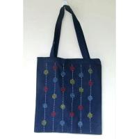 ราคา กระเป๋าผ้าฝ้ายสะพายไหล่ปักมือ (18285753945)