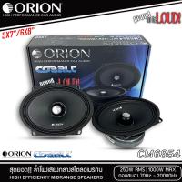 ราคา ลำโพง 6x8นิ้วORION CM6854 ลำโพง 6x8 นิ้ว เสียงกลาง สไตล์อเมริกัน เสียงดี รองรับกำลังขับ 1000วัตต์ เสียงดีเบสนุ่มกลางชัด (41800134617)
