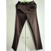ราคา กางเกงสแลคผู้หญิง ขายาวสีน้ำตาล มือ2 (19194765716)