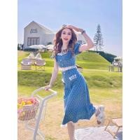 ราคา ชุดเซต ชุดเซ็ท งานป้าย ชุดเซตยีนไซส์L เสื้อ กระโปรง ป้ายห้อย Dachiil (53752335678)