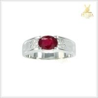 ราคา แหวนทับทิมแท้ อัญมณีสีแดงสด ใส่เสริมเพิ่มเสน่ห์ แหวนพลอยแท้ (4677688545)
