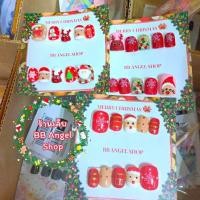 ราคา เล็บปลอมลายคริสต์มาส Christmas มีให้เลือกหลายแบบ มีกาว ตะไบทุกชุด พร้อมติด (3608287318)