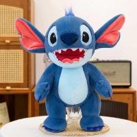 ราคา Stitch ของเล่นตุ๊กตาการ์ตูนปากใหญ่ Stitch ตุ๊กตาเด็กหมอนขนาดใหญ่ Ragdoll ฟรีสาว (41678513095)