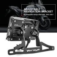 ราคา อุปกรณ์เสริมรถจักรยานยนต์ GPS Navigation Bracket Supporter สําหรับ Kawasaki Versys 650 Versys 1000 Versys650 MY 2015 2016 2017 (42428568380)