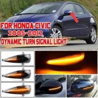 ราคา For Honda Civic 8th MK8 Type-S Type-R FN 1 2 3 LED Dynamic Blinker Turn Signal Light for Civic 2005 (47055686550)