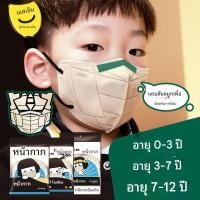 ราคา [บรรจุภัณฑ์เดี่ยว] 0-12 ปีเด็ก 3D KN95 Mask Dust Dust Mask น่ารัก (41110429497)