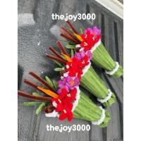 ราคา กรวยดอกไม้ไหว้ครูลวดกำมะหยี่ (44001007331)