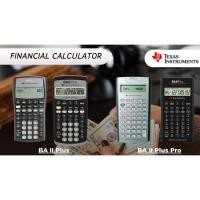 ราคา [มือสอง] เครื่องคิดเลขการเงิน Texas Instruments BA II plus และ TI BA II plus Professional (Financial)รายละเอียดด้านใน (5953054201)