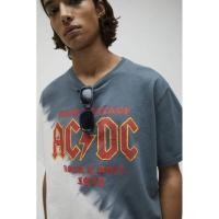 ราคา ZARA x ACDC เสื้อยืดแบรนด์ซาร่าทำร่วมวงดนตรีACDC เนื้อผ้านุ่มใส่สบายพร้อมสีมัดยัดทูโทนสวยมากๆ ใส่ได้ทั้งชายและหญิง (23789338037)