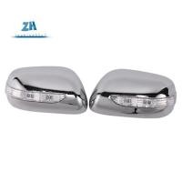 ราคา ฝาครอบกระจกมองหลังรถยนต์ ABS ชุบโครเมี่ยม พร้อมไฟ Led สําหรับ Toyota Wish 2003-2007 (24223927822)