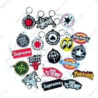 ราคา GANTUNGAN พวงกุญแจยางพวงกุญแจ Convers Mooneyes Dickies Bmth StoneIsland Supreme Vans Thrasher Stussy (27215160187)