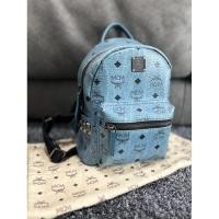 ราคา ส่งต่อเป้ MCM ออริ สีฟ้า size s mini แท้ (27251308197)